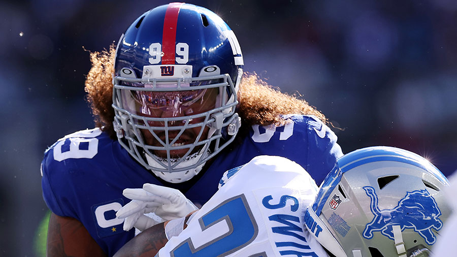 Seattle Seahawks Leonard Williams...