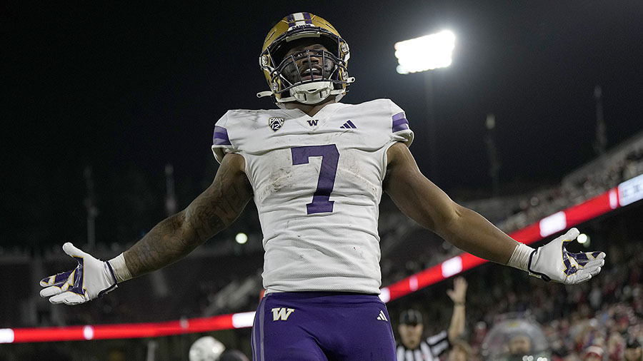 UW Huskies Dillon Johnson...